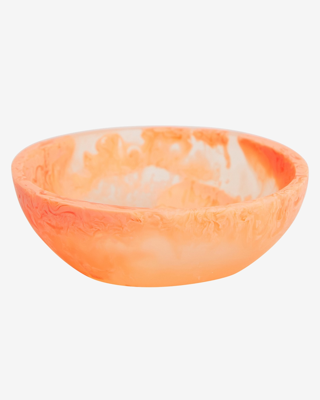 Orange round bowl