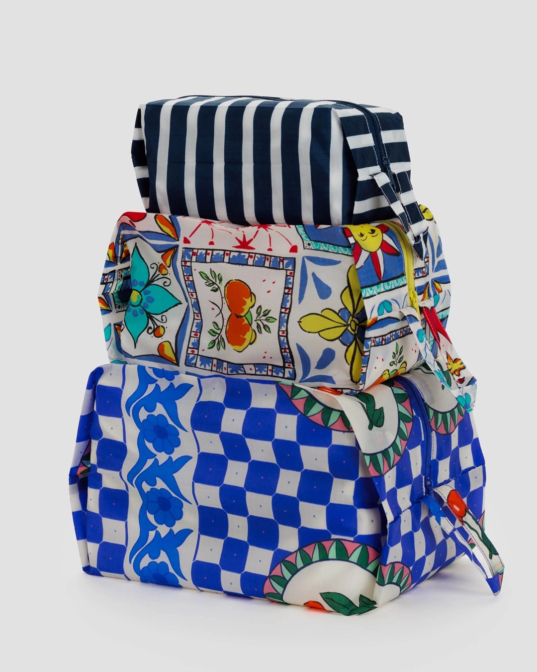 3D zip bags in multiple designs