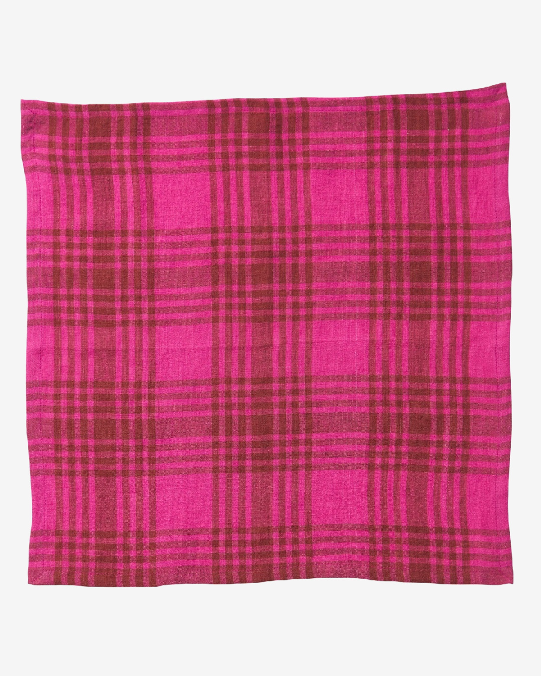 Pink stripe napkin