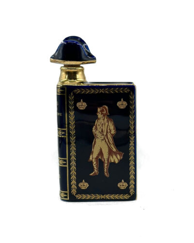 Camus cognac limoges bottle small navy blue