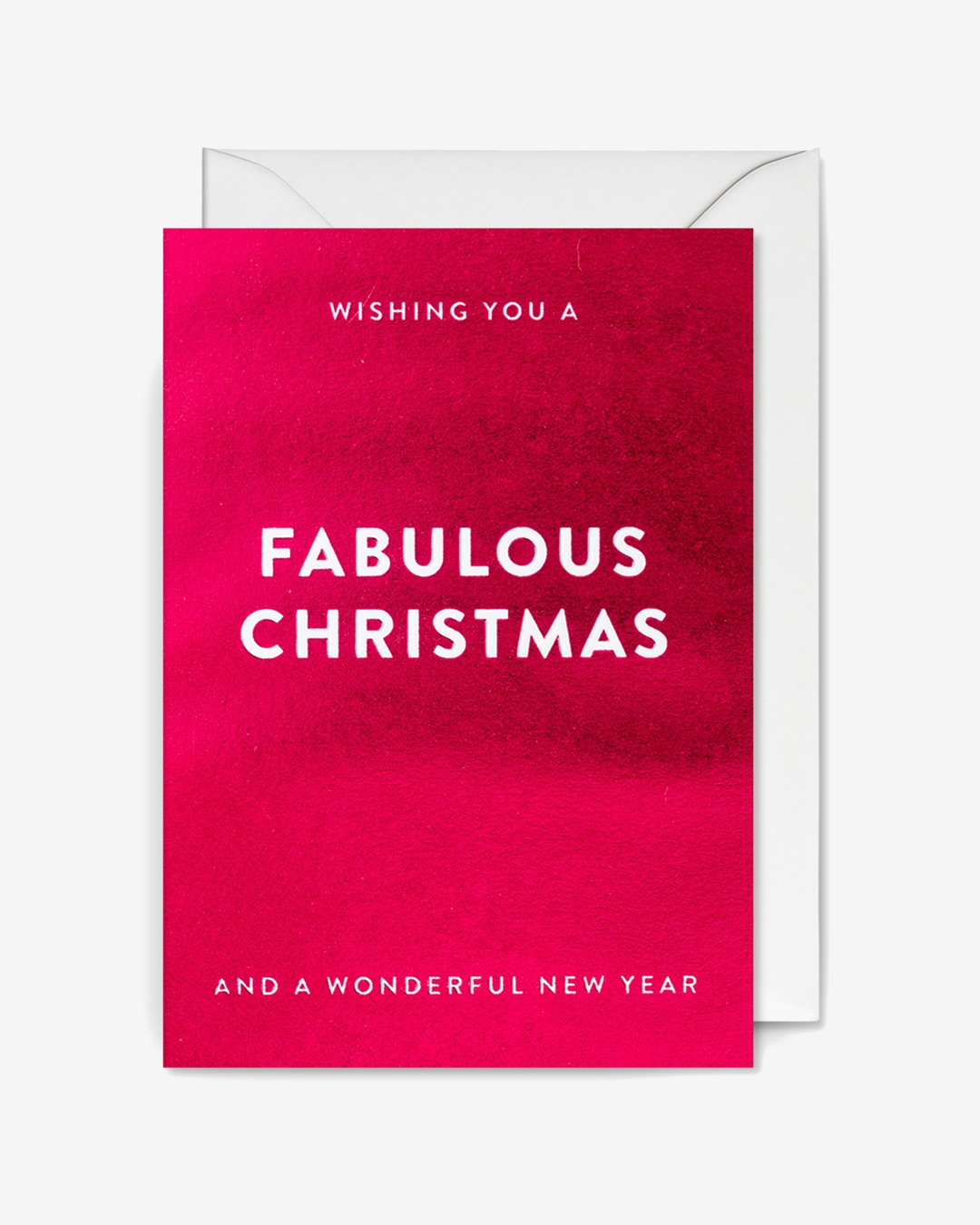 Pink fabulous Christmas card