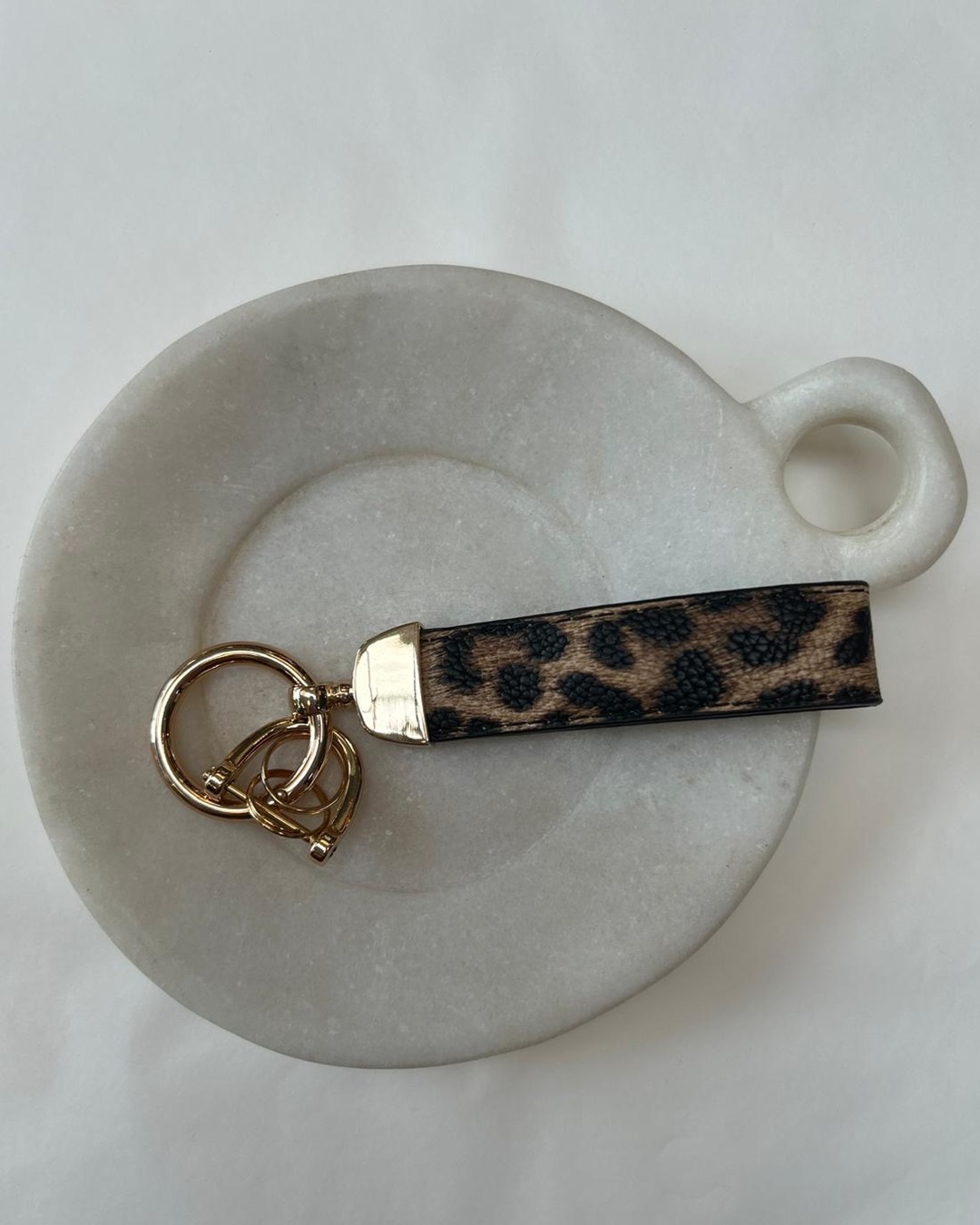 Leopard keyring