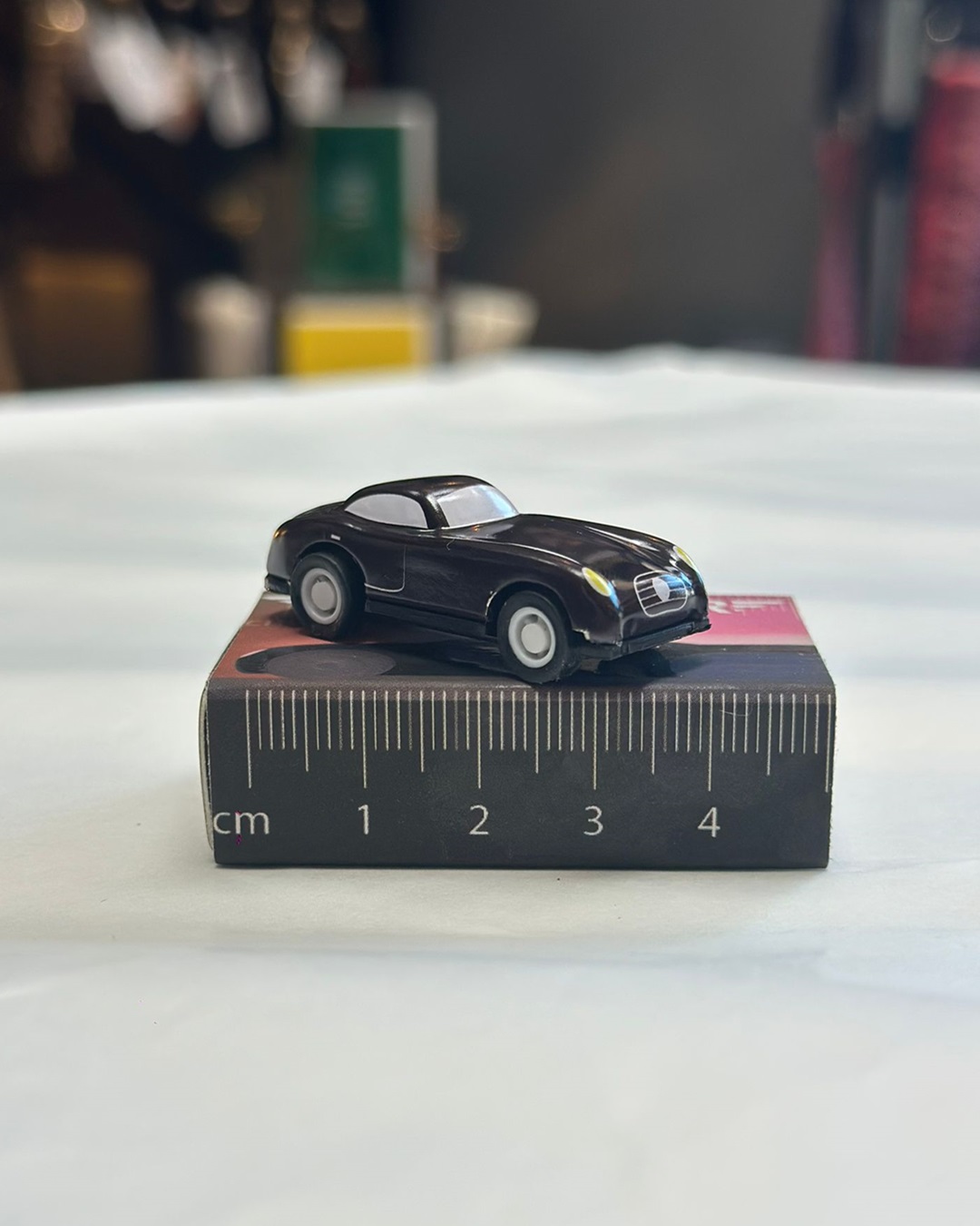 Micro mini black toy car