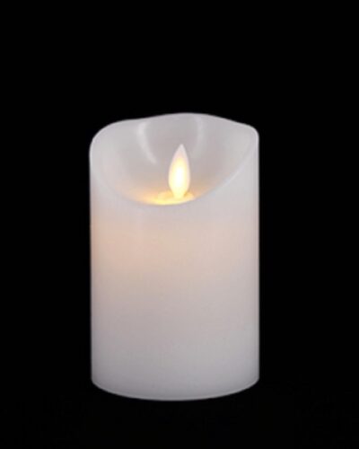 Moving flame LED candle