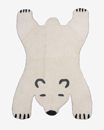 Polar bear kids rug