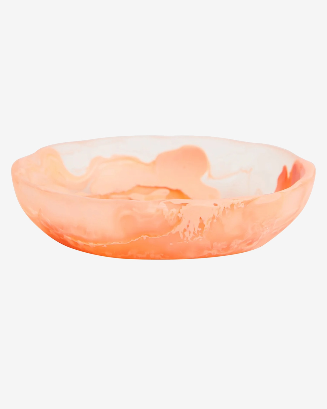 Orange mini resin bowl