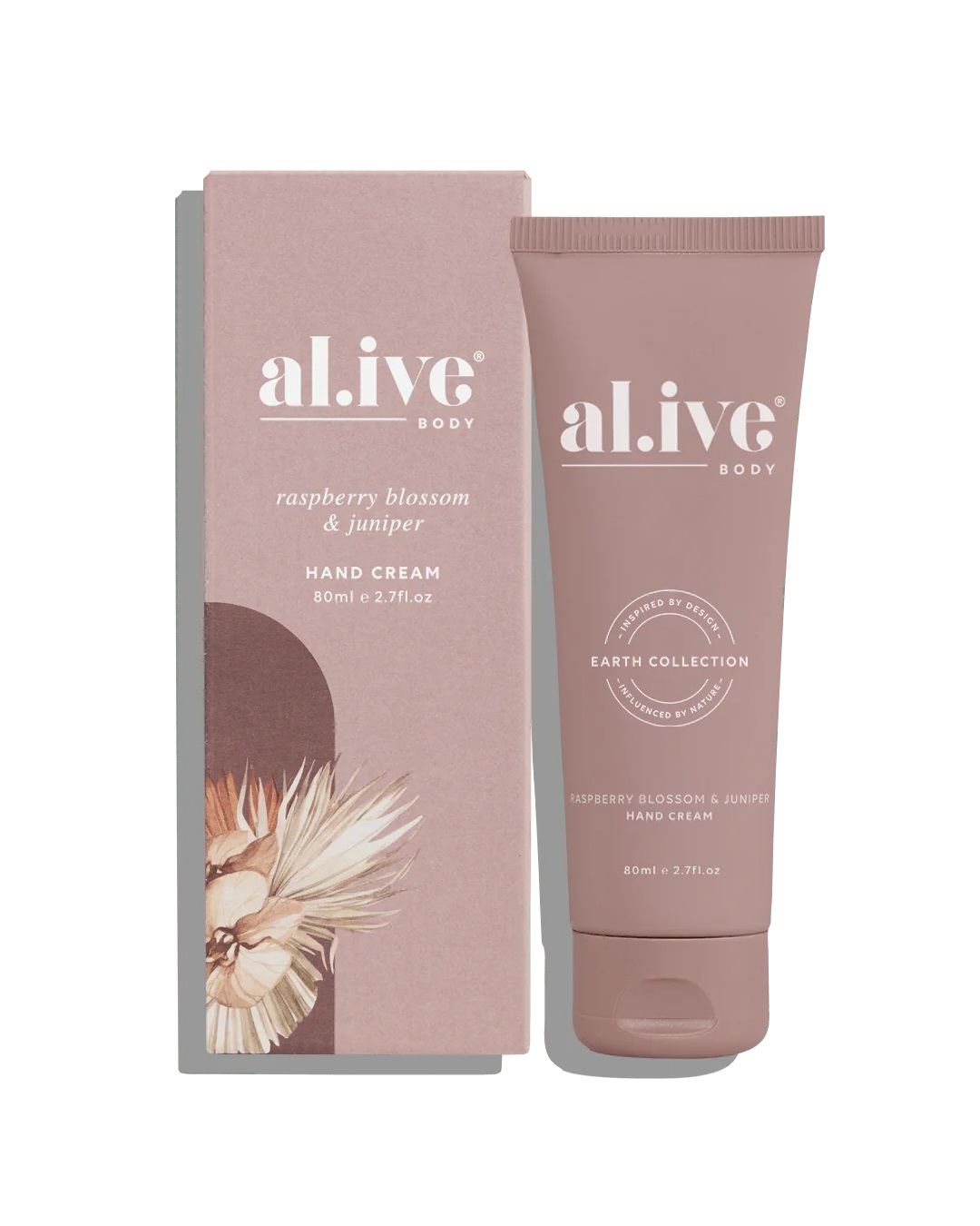 hand cream pink tube and box