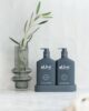 Al.ive wash and lotion duo in tray on shelf